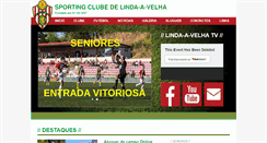 Desktop Screenshot of linda-a-velha.com